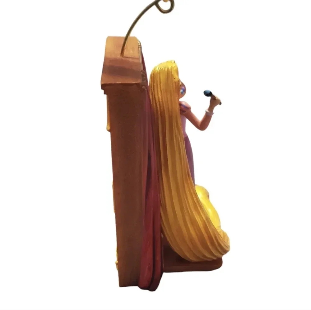 NWT Disney Parks Tangled Rapunzel & Pascal Sketchbook Christmas Ornament